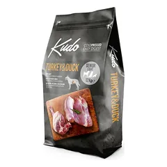 Kudo sausas maistas su kalakutiena ir antiena vyresniems šunims ir tiems kurie linkę priaugti svorio 12 kg