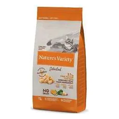 Nature's Variety Selected Sterilized Chicken begrūdis, sausas maistas sterilizuotoms katėms, 1,25 kg
