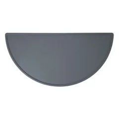 Silikoninis padėklas dubenėliams Luna, 49x24 cm, pilkas