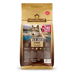 Wolfsblut – Wild Duck – Senior, sausas maistas šunims, > 10 kg — 4 nuotrauka