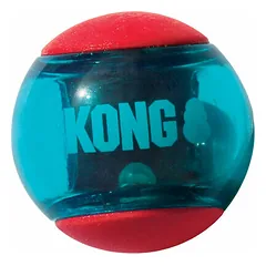 KONG Squeezz Action Ball Red Large — 2 nuotrauka