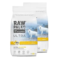 Vetexpert RAW PALEO TURKEY ADULT MEDIUM/ LARGE 2x10KG