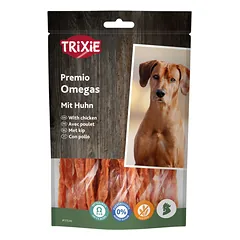 Trixie Premio minkštos vištienos juostelės, skanėstas šunims, 100 g