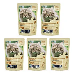 BOZITA Vištienos gabaliukai (paketėlis) 5x85g