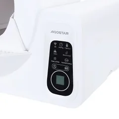 Nobleza baltas automatinis kačių tualetas, 56x53x50 cm — 4 nuotrauka