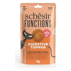 Schesir Functions Digestive Topper drėgnas maistas katėms 12 x 40 g