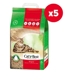 JRS Cat'S best eco plus 7l (3 kg) x 5