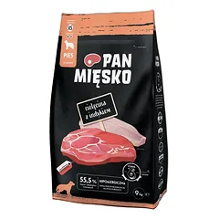 PAN MIĘSKO Veršiena su kalakutiena XS 9kg