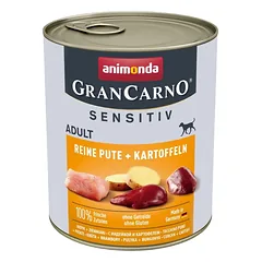 ANIMONDA Grancarno Sensitive kalakutiena ir bulvės 800 g