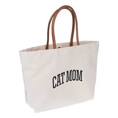 TIAKI Canvas-Einkaufstasche "Cat Mom"