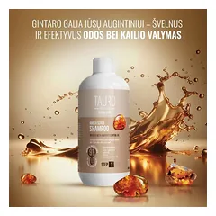 Šampūnas šunų ir kačių odos bei kailio šveičiamajam valymui, 400 ml — 2 nuotrauka