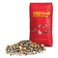 Supravit papūgų pašaras - sėklų ir grūdų mišinys visų rūšių papūgoms, 20kg — 3 nuotrauka