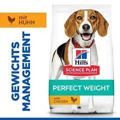 Hill's Science Plan Perfect Weight Adult 1+ Medium su vištiena, sausas maistas šunims, > 10 kg — 3 nuotrauka
