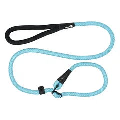 Alcott Adventure slydimo virvės pavadėlis 150 cm mėlynas - atspindintis virvės pavadėlis šunims, mėlynas