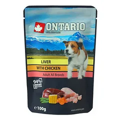 Ontario Dog Liver with Chicken in Broth 100 g