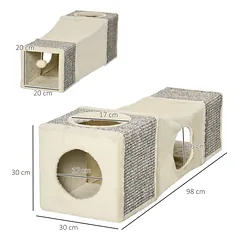 Kačių tunelis 98 x 30 x 30 cm — 3 nuotrauka