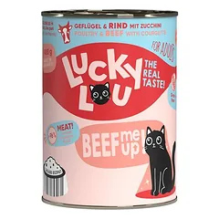 Lucky Lou Adult drėgnas maistas katėms, ekonominė pakuotė 24 x 400 g — 2 nuotrauka