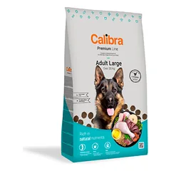 CALIBRA Dog Premium Line Adult Large sausas maistas suaugusiems didelių veislių šunims su vištiena, 12 kg 
