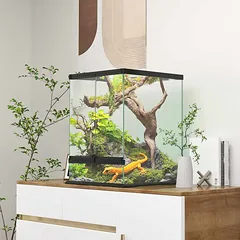 Roplių terariumas, 120 l, 45 × 45 × 60 cm — 2 nuotrauka