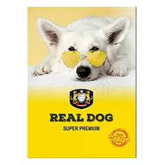 Real Dog All Breeds Adult Sensitive su antiena, sausas maistas šunims 15 kg — 2 nuotrauka