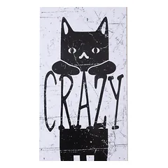 TIAKI dekoratyvinė kabinama lentelė „Crazy Cat Mom“, 1 vnt. — 2 nuotrauka