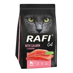 DOLINA NOTECI Rafi Cat sausas maistas sterilizuotoms katėms su lašiša 1,5kg