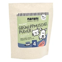 napani Grünlippmuschelpulver für Hunde