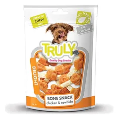 Truly Bone Snacks skanėstai šunims su vištiena 5×85 g
