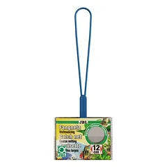 JBL tinklelis žuvims Premium, stambus, juodas, Matmenys: 13 x 35 cm — 3 nuotrauka