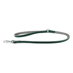 Das Lederband Hundeleine New York forest/stone