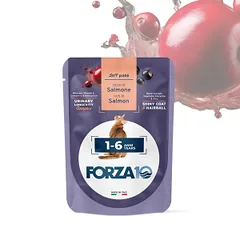 Forza 10 Adult paštetas katėms 1-6 m., su lašiša, 80 g