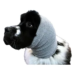 Show Tech Ear Buddy XL - džiovinimo juosta baikštiems šunims, didelė, Szara / Bardzo — 2 nuotrauka