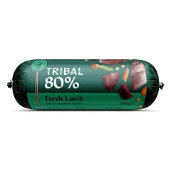 Šlapias maistas šunims su šviežia ėriena – Tribal Gourmet Sausage 80% Fresh Lamb nuotrauka