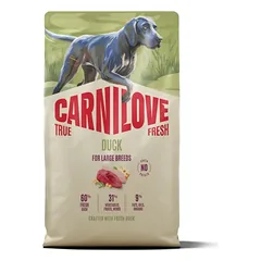 Carnilove True Fresh sausas pašaras suaugusiems didelių veislių šunims su antiena 4 kg