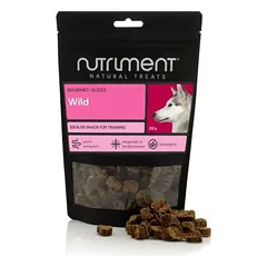 Nutriment Gourmet Slices su žvėriena, skanėstai šunims