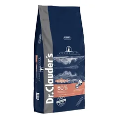 DR. CLAUDER’S HYPOSENSITIVE sausas maistas suaugusiems šunims su lašiša ir bulvėmis 11.5 kg