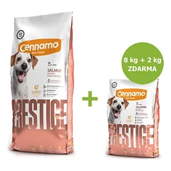 Prestige Dog Adult Mini Salmon 8 kg + 2 kg ZDARMA