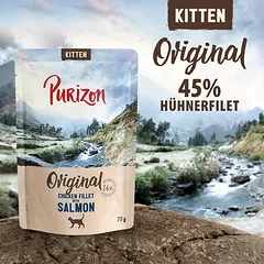 Purizon Kitten 6 x 70 g - getreidefrei