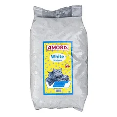 AMORA kraikas katėms White Compact 15 l