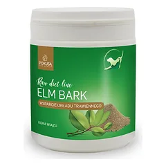 Pokusa RawDietLine Elm Bark - guobos žievė šunims ir katėms, palaikanti jautrią virškinimo sistemą, viduriavimą ir vėmimą.
