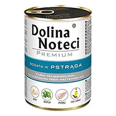 Konservai šunims su upėtakiu Dolina Noteci Premium 400 g