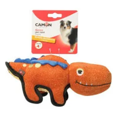 Camon Gioco Cane pliušinis dinozauras žaislas šunims parduotuvėje vet1.lt