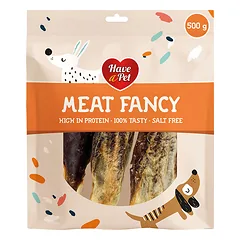 HAP skanėstas šunims, triušių mėsa ir ausys, 500 g