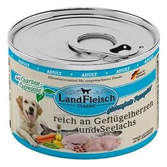 LandFleisch Dog Classic 6 x 195 g, drėgnas maistas šunims — 2 nuotrauka