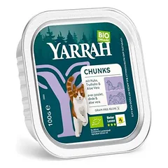 Yarrah Bio Chunks drėgnas maistas katėms 16 x 100 g — 4 nuotrauka