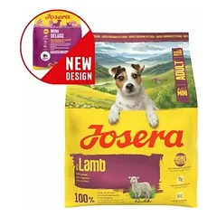 Josera Dog Super Premium Mini Adult su ėriena (Mini Deluxe), sausas maistas šunims 10 kg