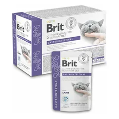 Brit GF Veterinary Diets Cat Pouch Gastrointestinal 85 g nuotrauka
