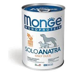 Monge Monoprotein konservuotas pašaras (antiena) 400g parduotuvėje petbaze.lt