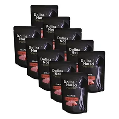 DOLINA NOTECI Premium patiekalas iš veršienos 10x85 g drėgnas maistas katėms