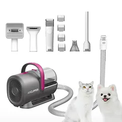 Gyvūnų kirpimo mašinėlė PETKIT 5in1 LM4 Pilka/Balta